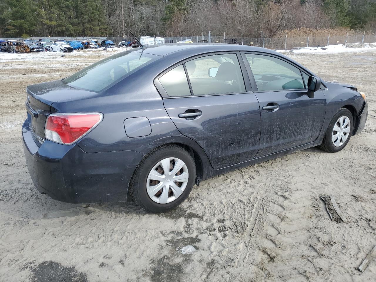 2013 Subaru Impreza VIN JF1GJAA61DH021778 Copart auction photo, front end damage thumbnail 3