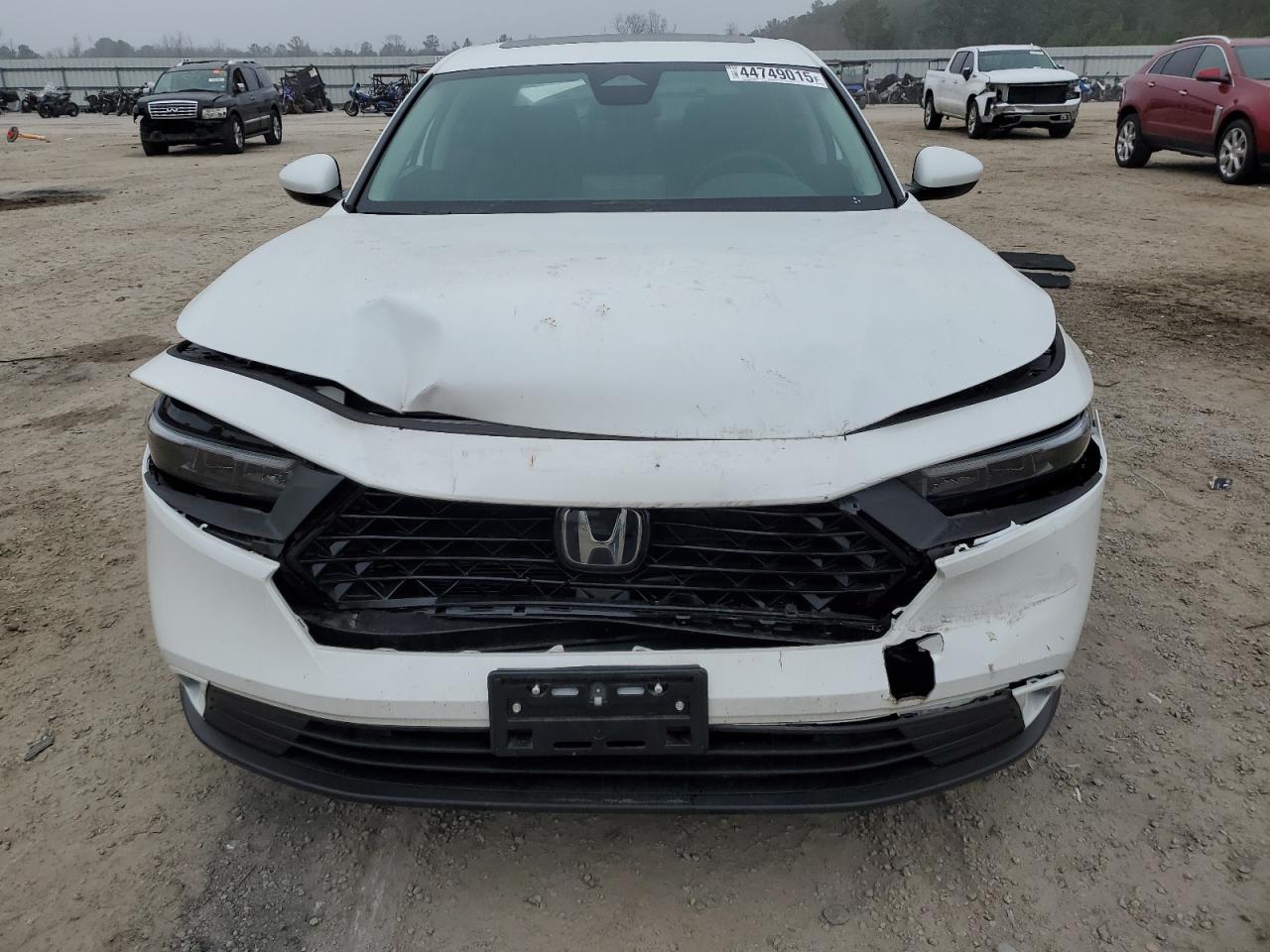 2024 Honda Accord VIN 1HGCY1F33RA025688 Copart auction photo, rear end / front end damage thumbnail 5