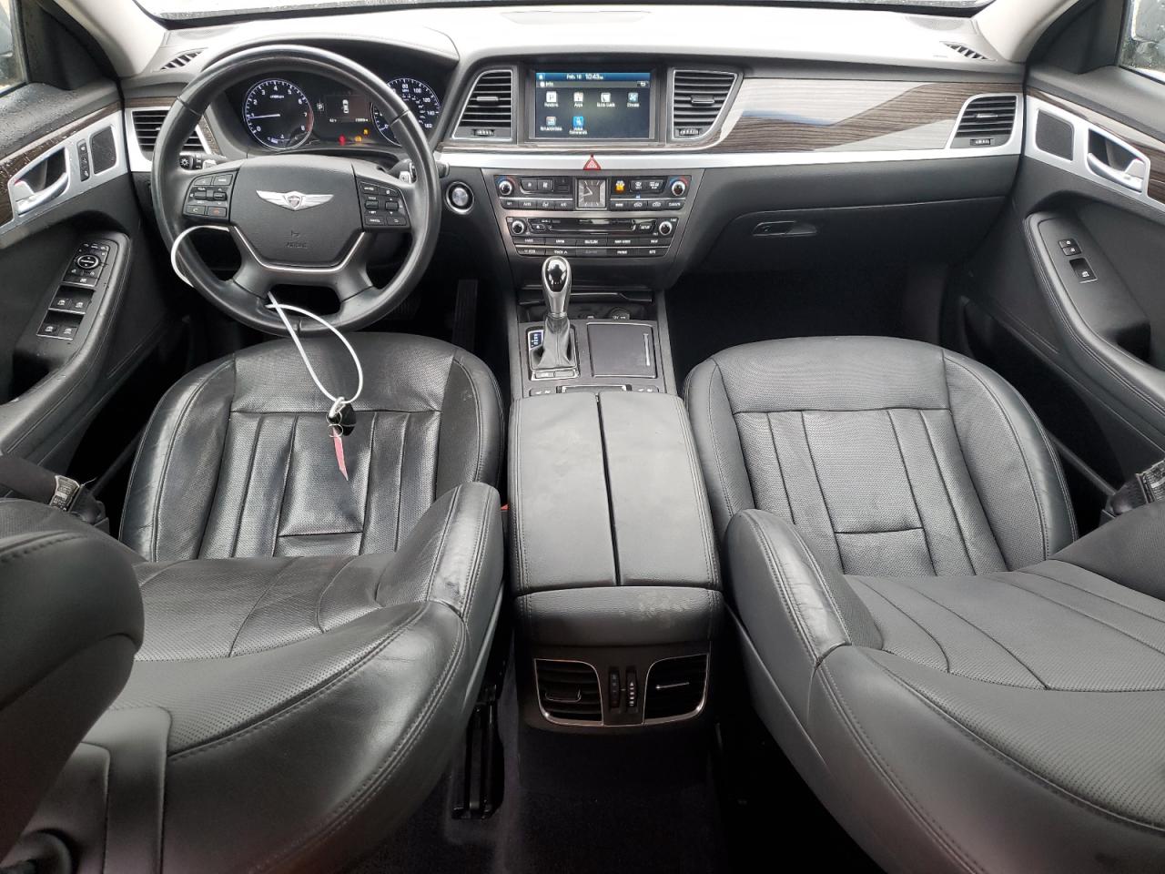 2015 Hyundai Genesis VIN KMHGN4JE0FU016567 Copart auction photo, front end damage thumbnail 8