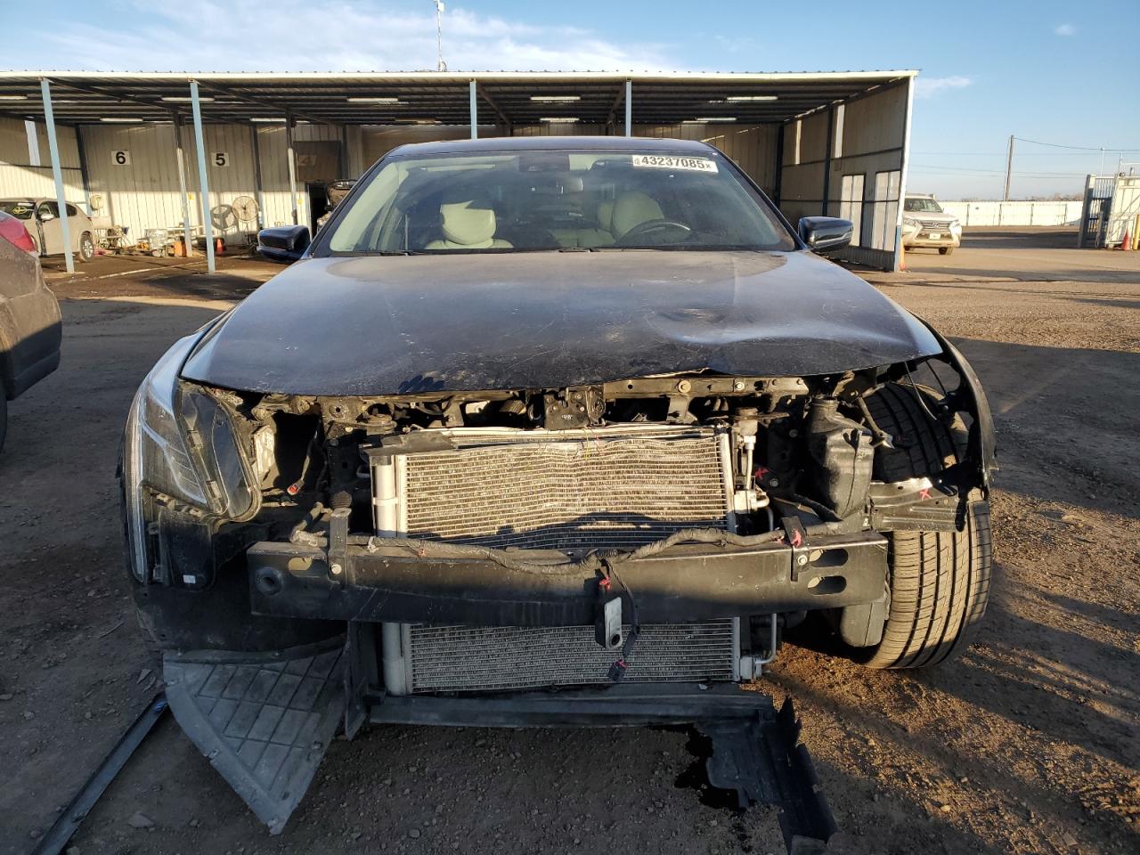 2017 Cadillac CT6 VIN 1G6KH5R6XHU193058 Copart auction photo, front end damage thumbnail 5