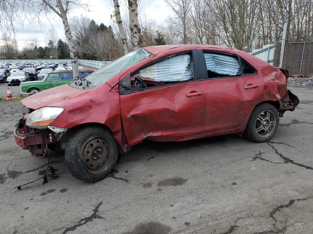 2007 Toyota Yaris VIN JTDBT903271127254