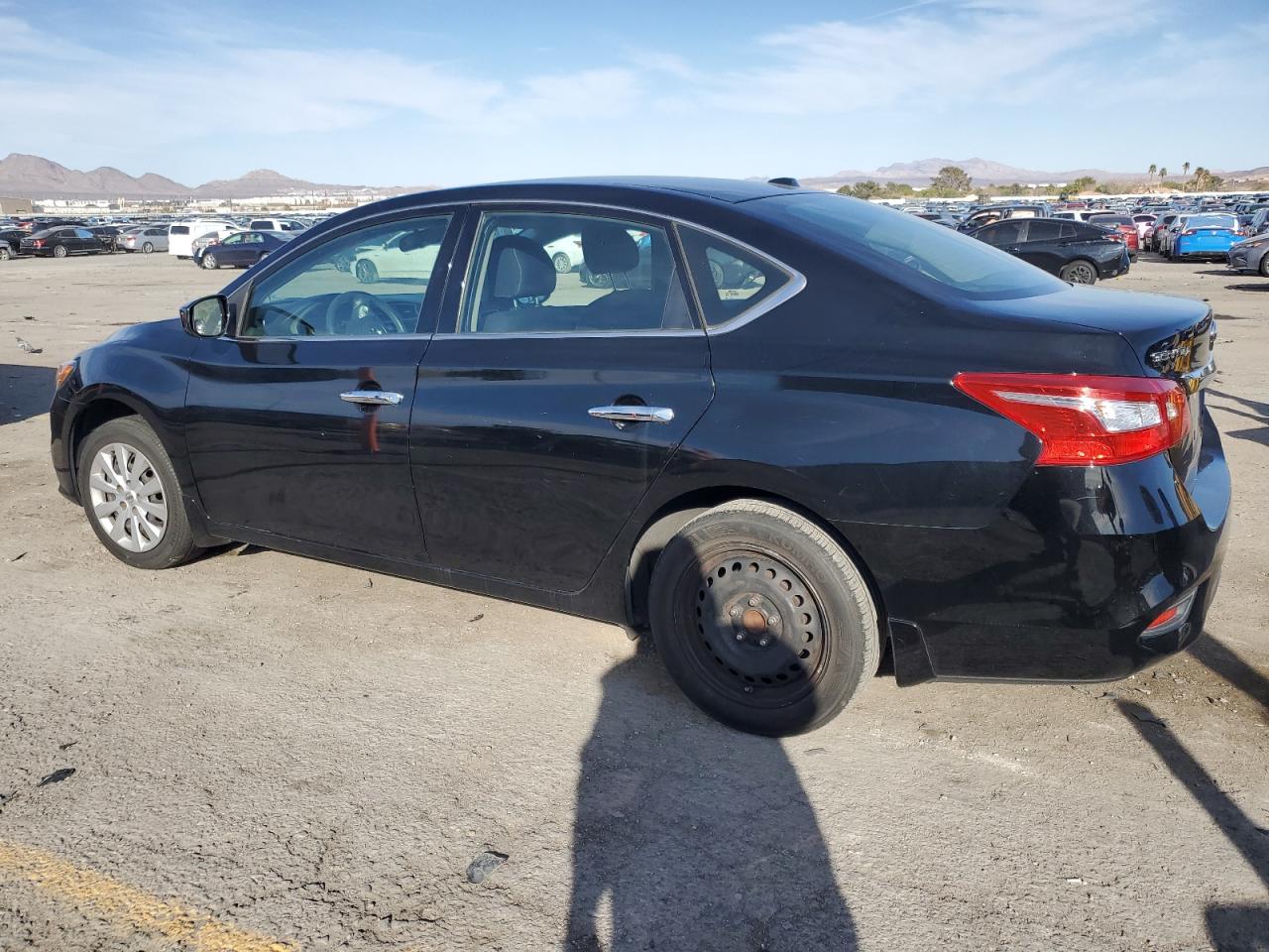 2016 Nissan Sentra VIN 3N1AB7AP6GL653340 Copart auction photo, vandalism damage thumbnail 2