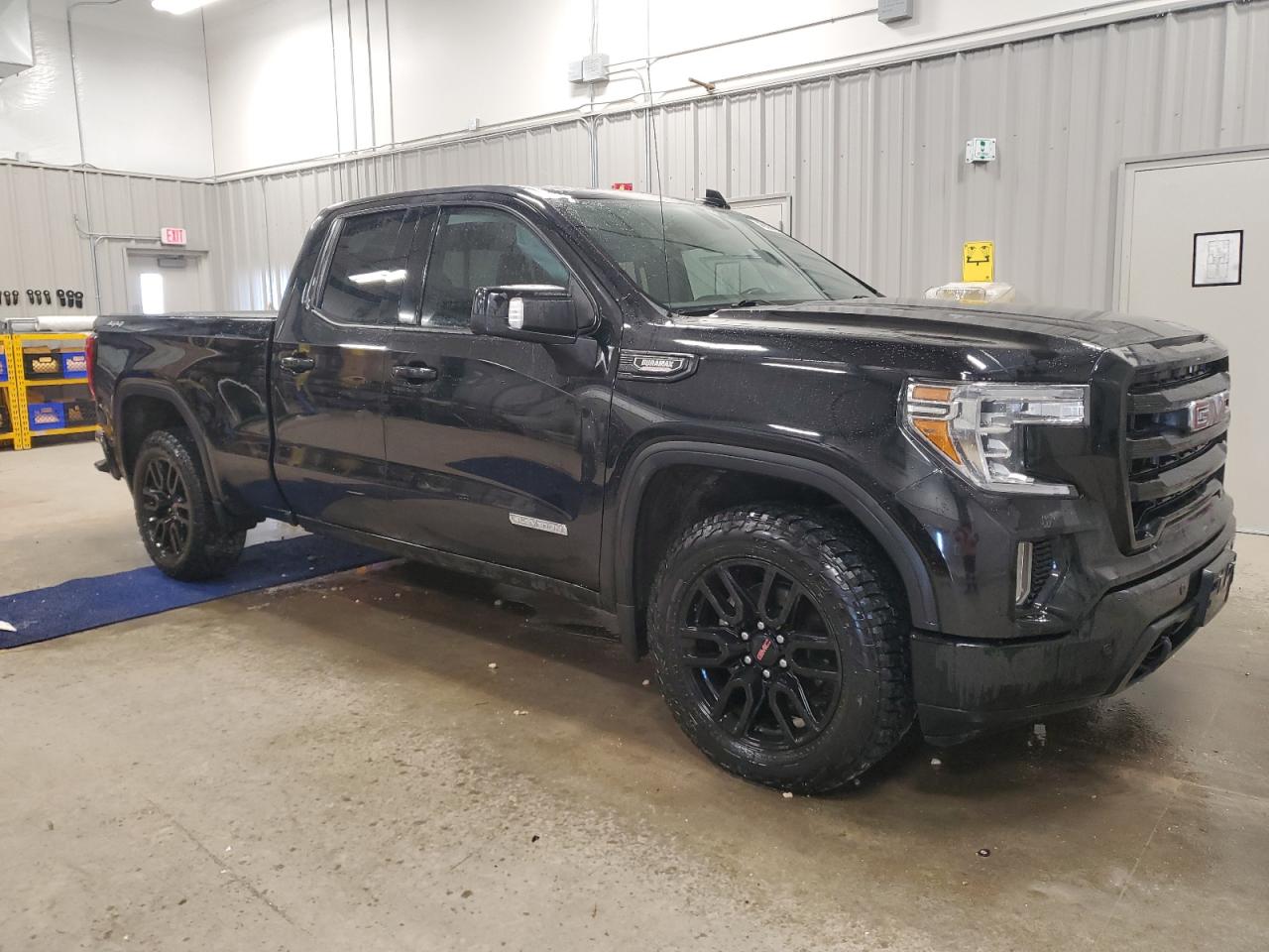 2021 GMC Sierra VIN 1GTV9CETXMZ197177 Copart auction photo, front end / side damage thumbnail 4