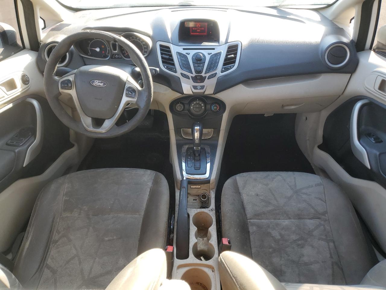 2013 Ford Fiesta VIN 3FADP4BJ0DM170989 Copart auction photo, front end / undercarriage damage thumbnail 8