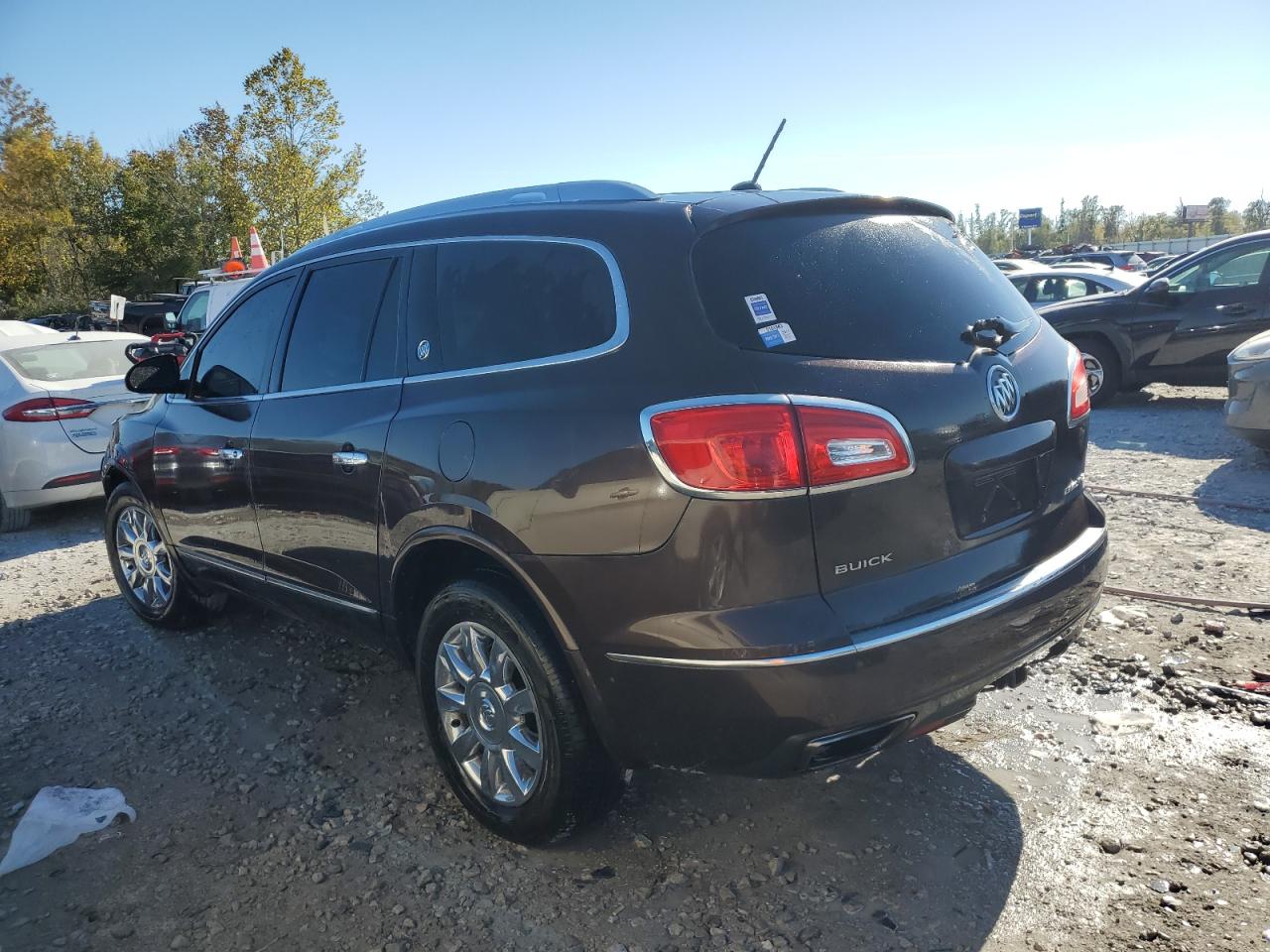 2015 Buick Enclave VIN 5GAKRBKD8FJ276134 Copart auction photo, front end damage thumbnail 2