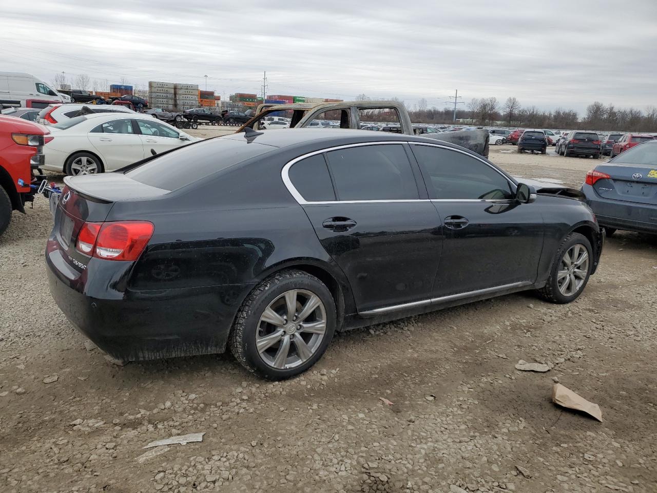 2010 Lexus GS VIN JTHCE1KSXA0025605 Copart auction photo, front end damage thumbnail 3