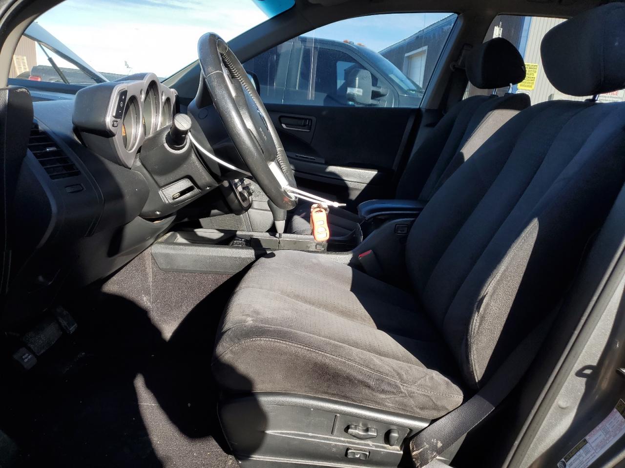 2005 Nissan Murano VIN JN8AZ08W45W434496 Copart auction photo, rear end / side damage thumbnail 7