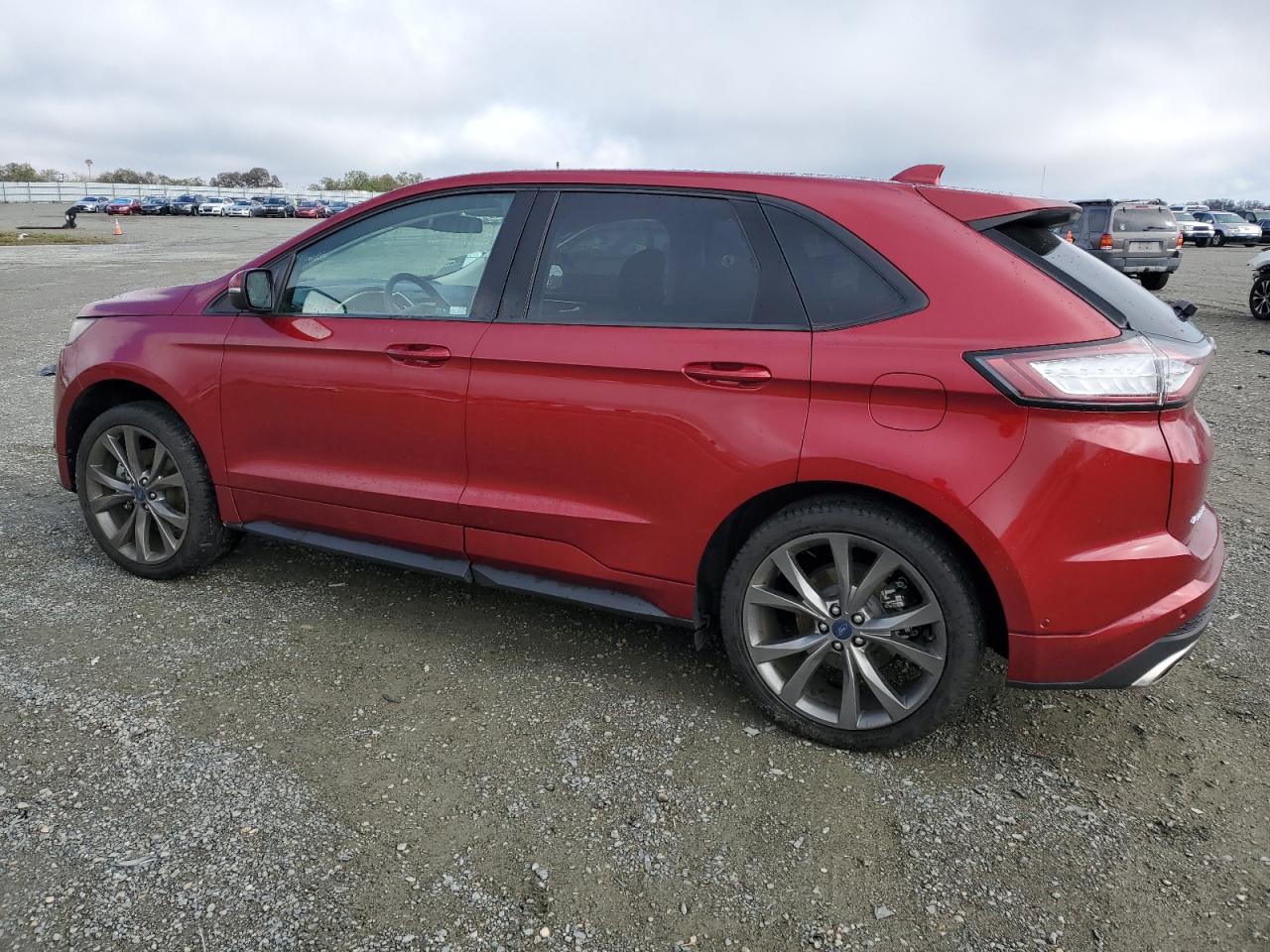 2017 Ford Edge VIN 2FMPK4AP2HBC16577 Copart auction photo, undercarriage / rear end damage thumbnail 2