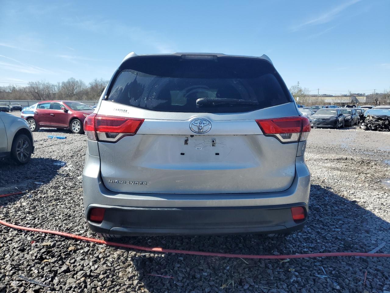 2019 Toyota Highlander VIN 5TDZZRFH5KS320364 Copart auction photo, front end damage thumbnail 6