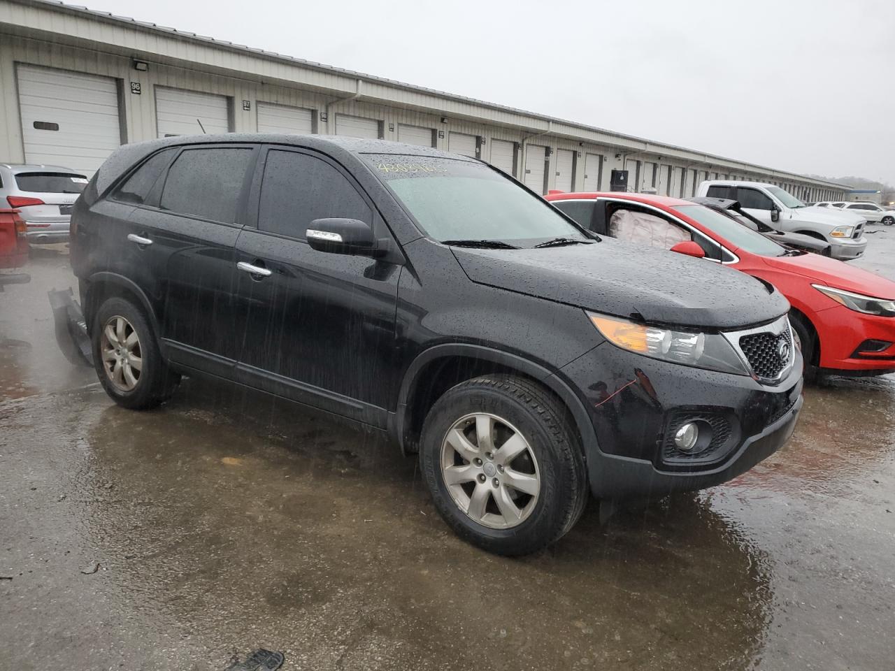 2013 KIA Sorento VIN 5XYKT3A11DG414543 Copart auction photo, rear end damage thumbnail 4