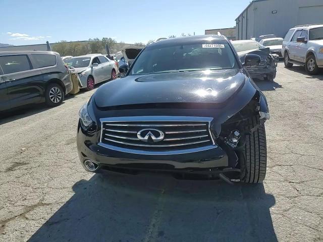 2016 Infiniti QX70 VIN JN8CS1MU4GM670913 Copart auction photo, front end damage thumbnail 14