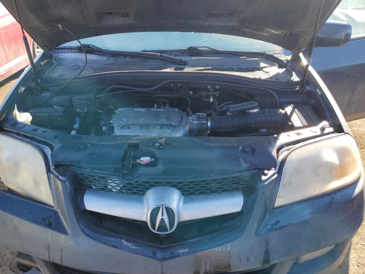 2006 Acura MDX VIN 2HNYD18646H531495 Copart auction photo, front end / hail damage thumbnail 12