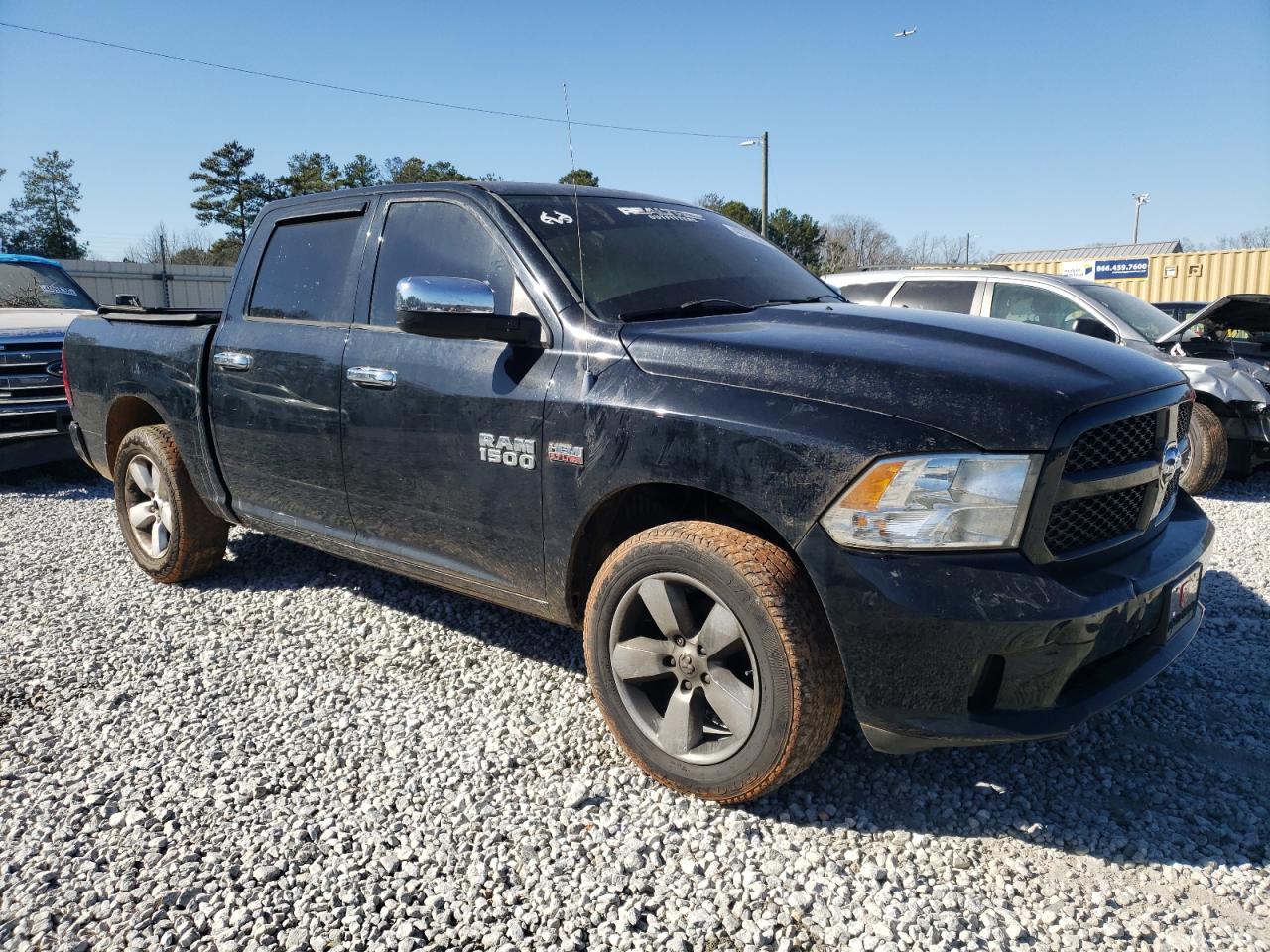 2013 RAM 1500 VIN 1C6RR6KT0DS574431 Copart auction photo, burn - interior damage thumbnail 4