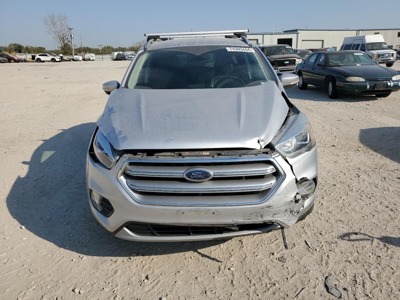 2017 Ford Escape VIN 1FMCU0JDXHUC48145 Copart auction photo, front end / minor dent/scratches damage thumbnail 5