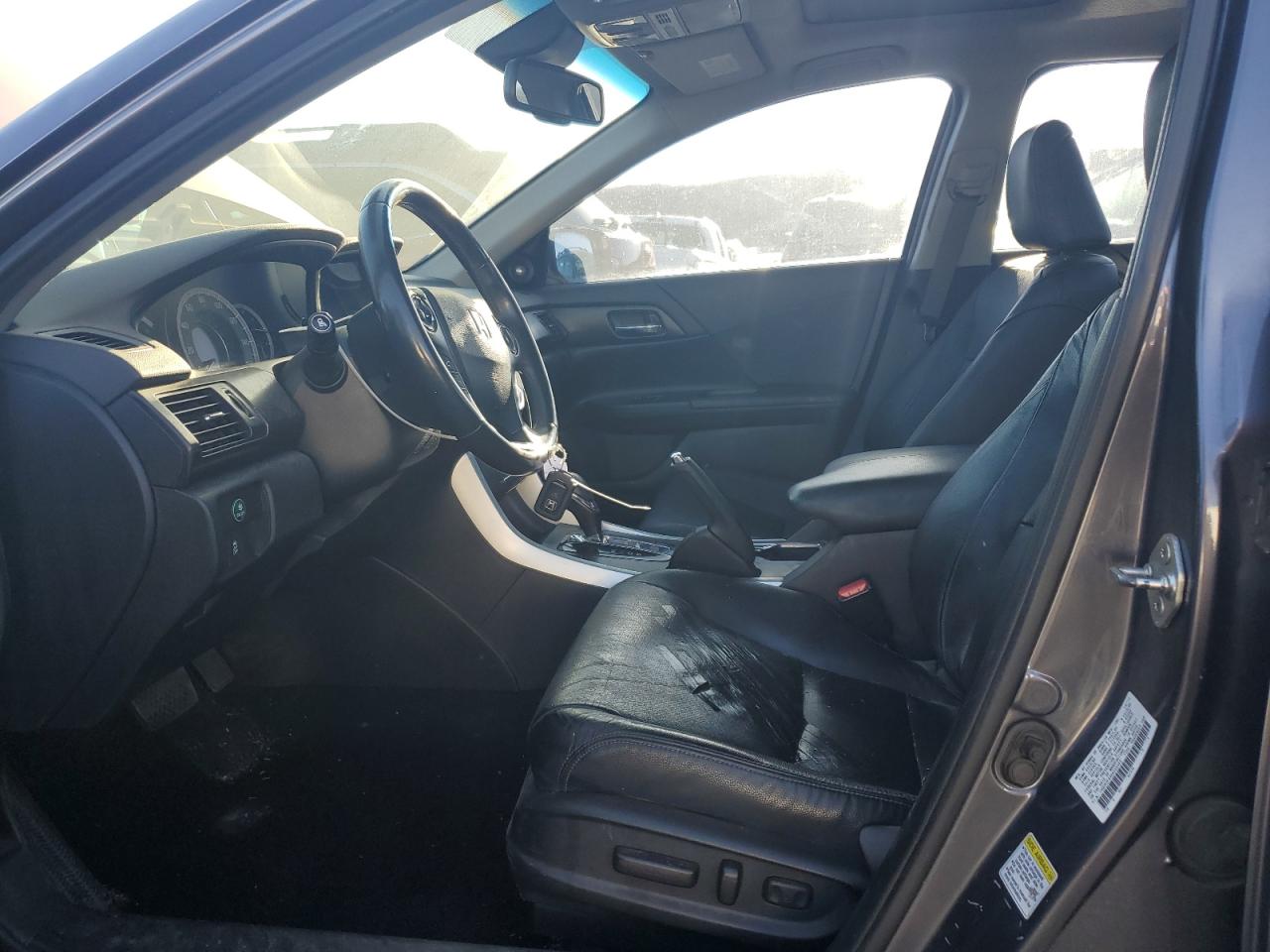 2013 Honda Accord VIN 1HGCR3F84DA005592 Copart auction photo, front end / hail damage thumbnail 7