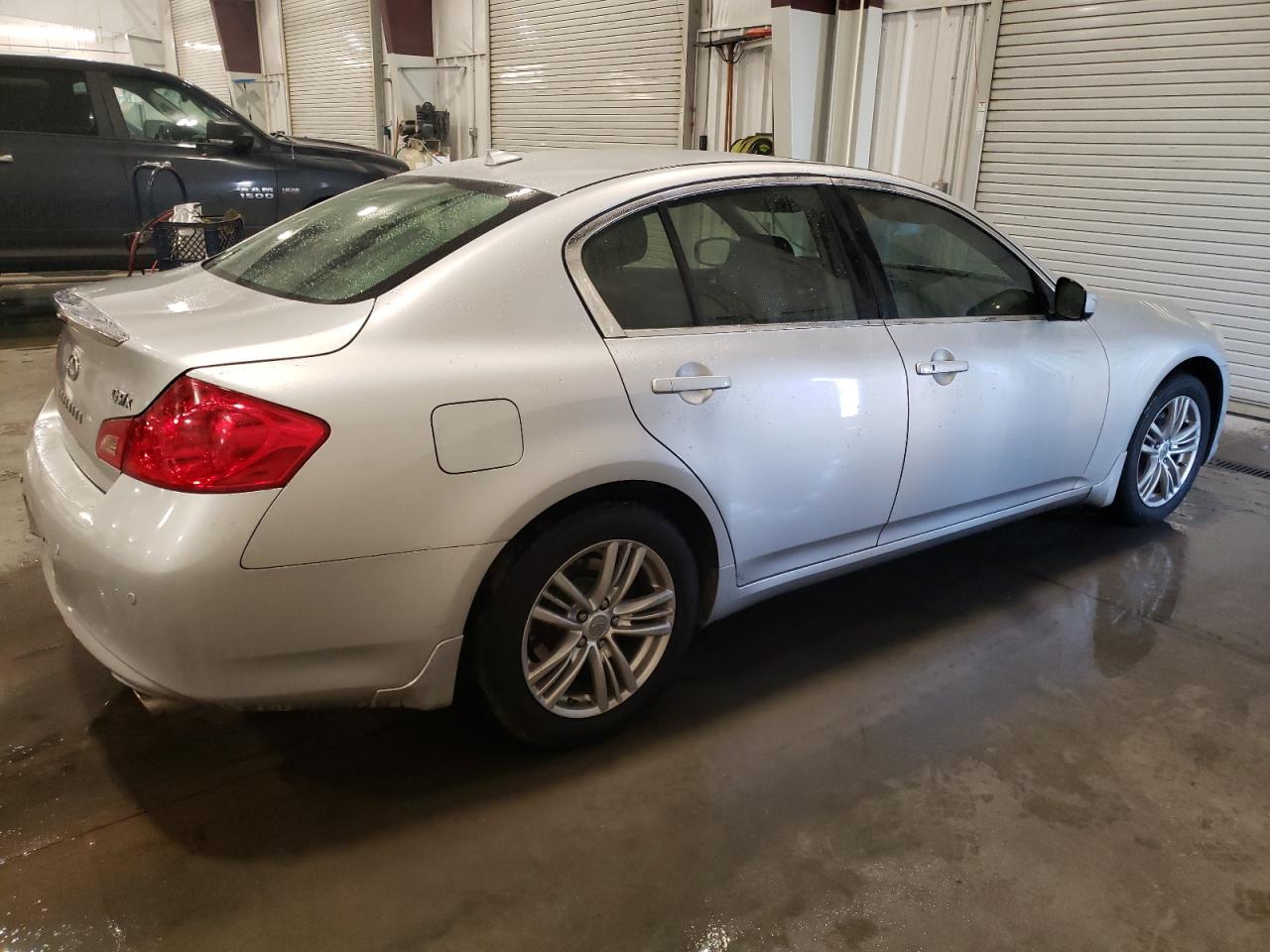 2012 Infiniti G VIN JN1CV6AR4CM970531 Copart auction photo, rear end / front end damage thumbnail 3