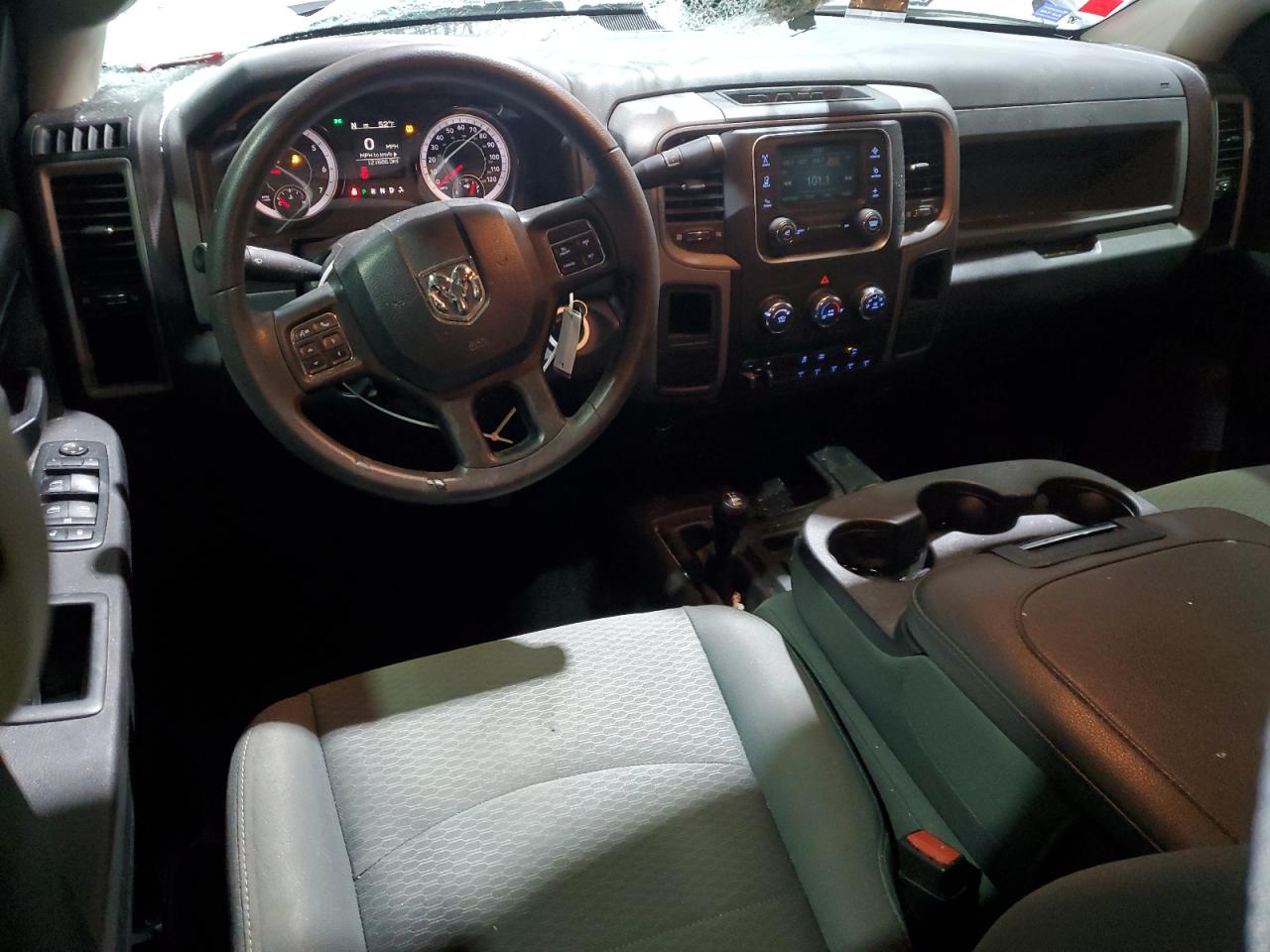 2018 RAM 2500 VIN 3C6UR5CJ2JG346919 Copart auction photo, top/roof damage thumbnail 8