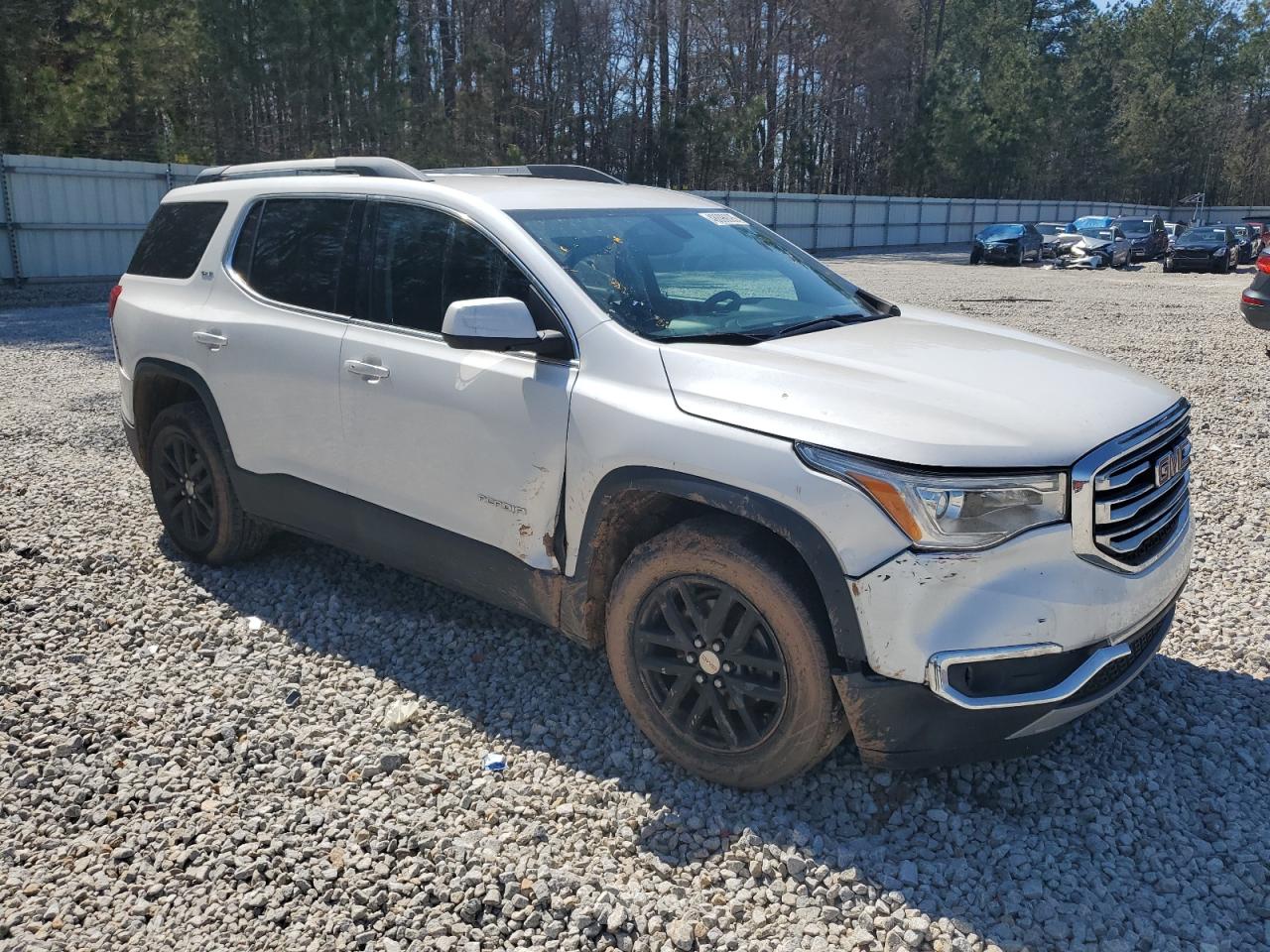 2018 GMC Acadia VIN 1GKKNMLS2JZ216755 Copart auction photo, front end damage thumbnail 4