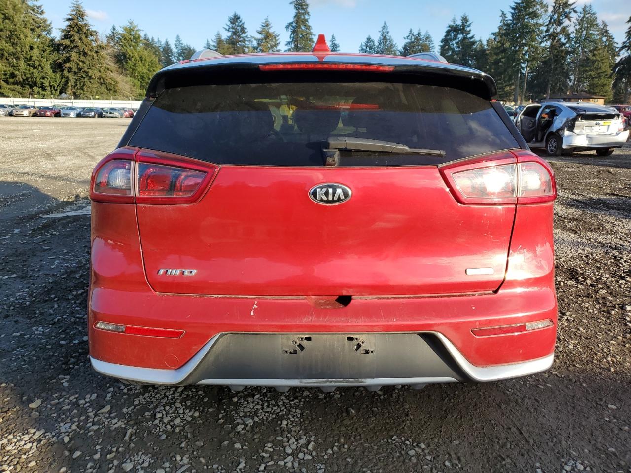 2019 KIA Niro VIN KNDCB3LC6K5242585 Copart auction photo, front end damage thumbnail 6