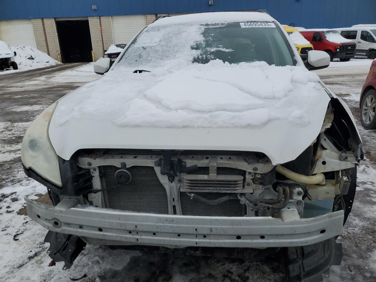 2010 Subaru Outback VIN 4S4BRBGC7A3346990 Copart auction photo, front end damage thumbnail 5