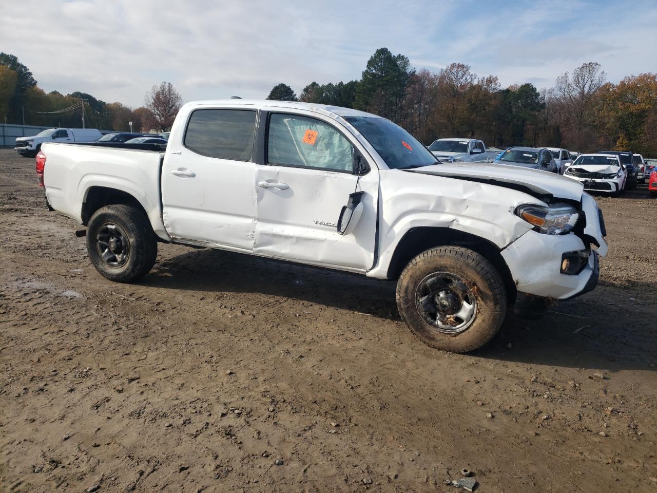 2020 Toyota Tacoma VIN 5TFAX5GN9LX176815 Copart auction photo, all over damage thumbnail 4