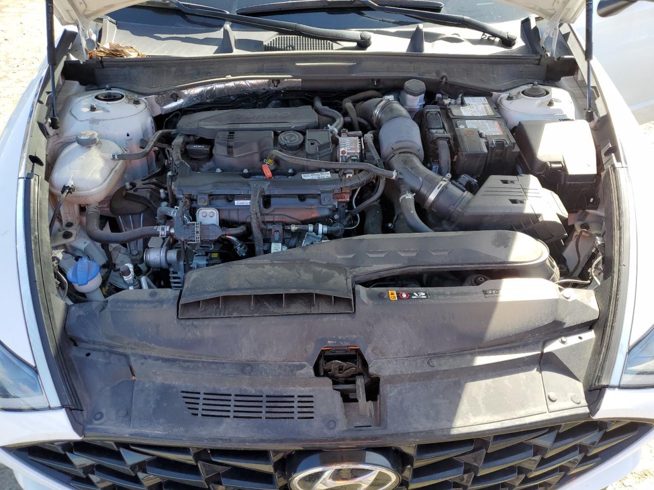 2023 Hyundai Sonata VIN KMHL34J27PA282990 Copart auction photo, front end damage thumbnail 11