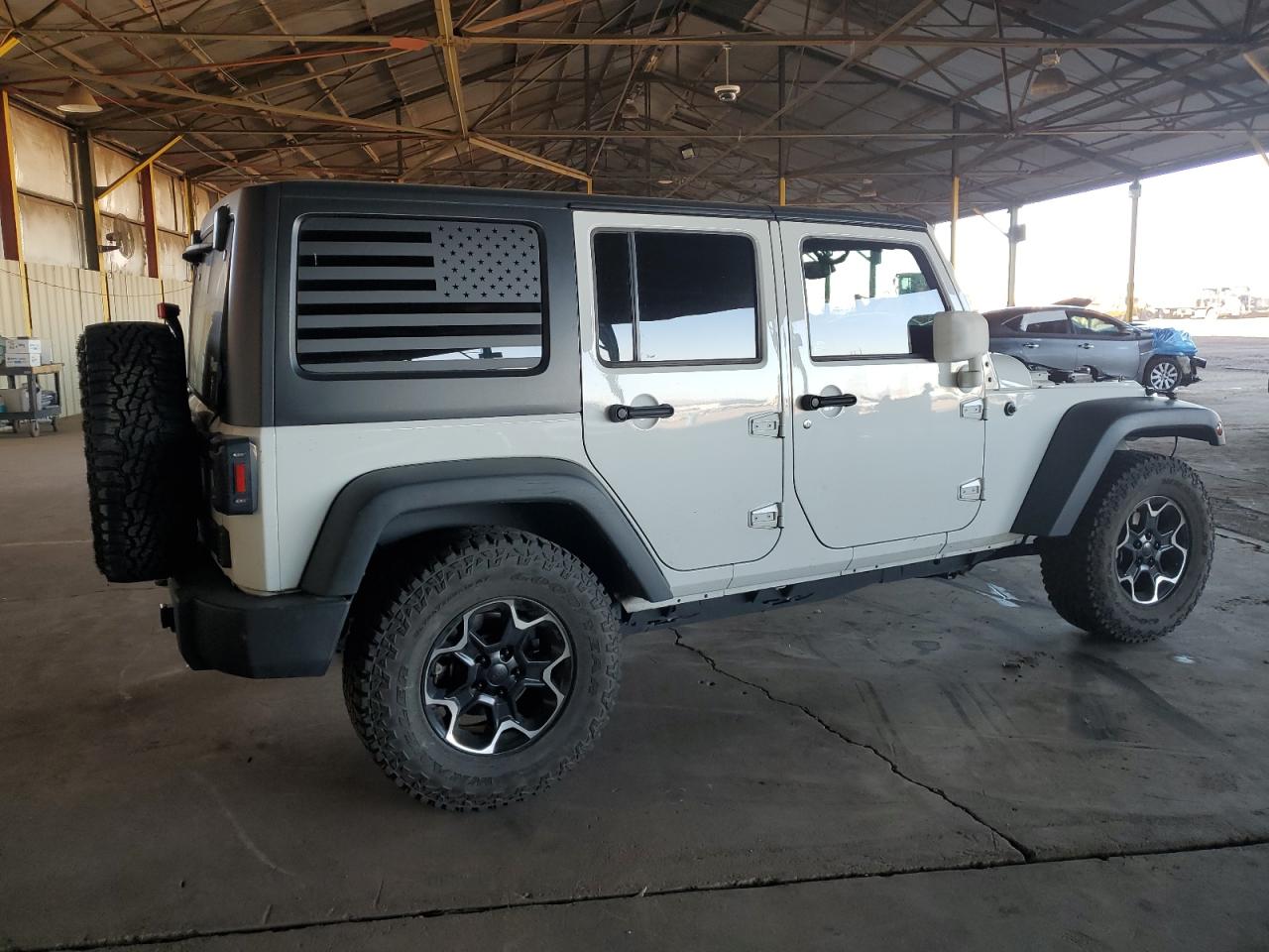 2015 Jeep Wrangler VIN 1C4BJWDG4FL523139 Copart auction photo, front end damage thumbnail 3