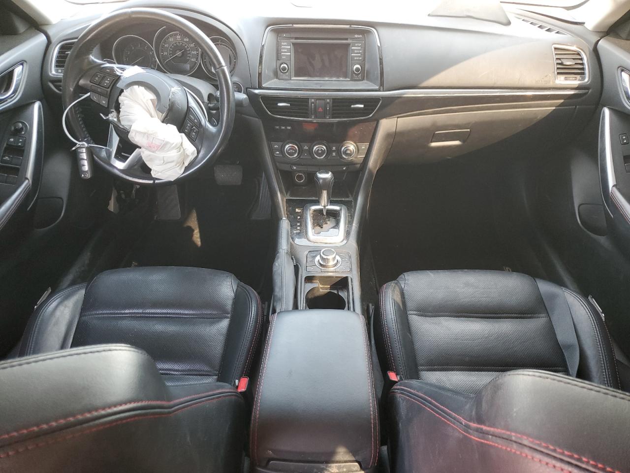 2014 Mazda 6 VIN JM1GJ1W53E1112216 Copart auction photo, front end / side damage thumbnail 8