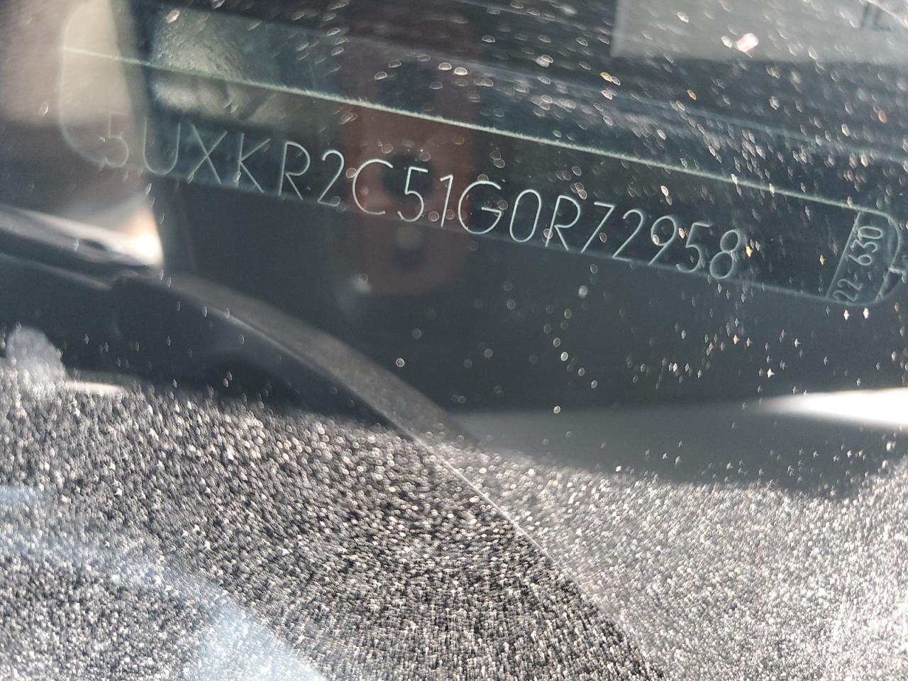 2016 BMW X5 VIN 5UXKR2C51G0R72958 Copart auction photo, front end / side damage thumbnail 13