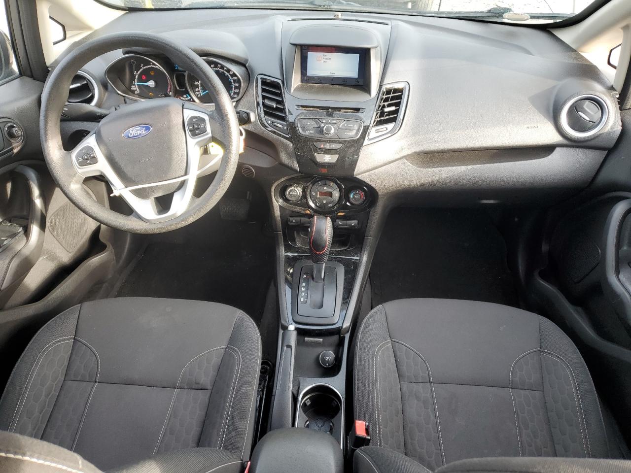 2019 Ford Fiesta VIN 3FADP4EJ2KM129014 Copart auction photo, front end / undercarriage damage thumbnail 8