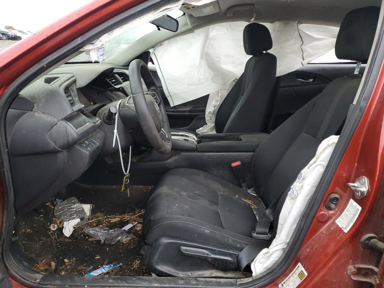 2019 Honda Civic VIN 19XFC2F60KE207944 Copart auction photo, side / rear end damage thumbnail 7