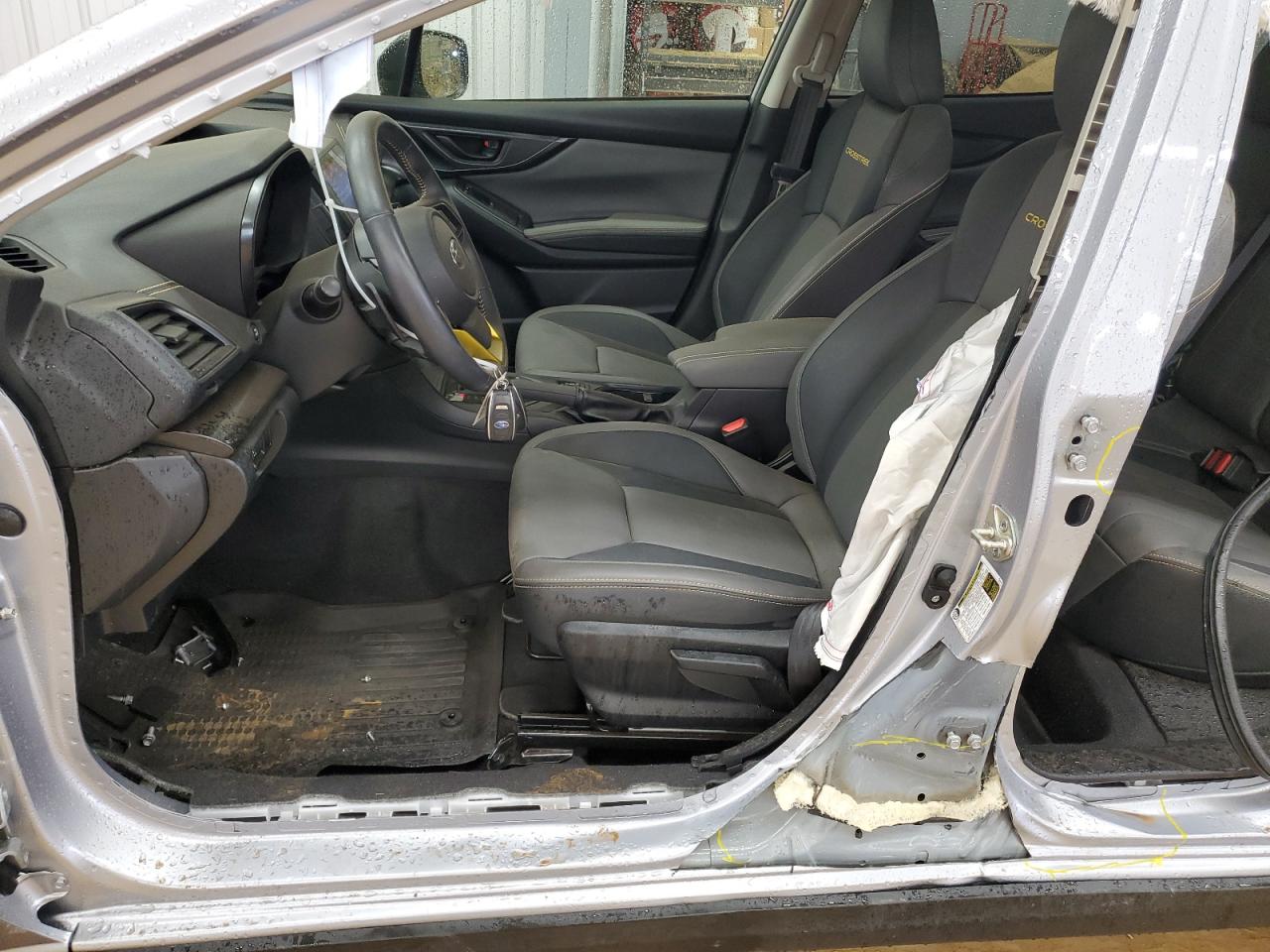 2021 Subaru XV VIN JF2GTHSC2MH345325 Copart auction photo, side / front end damage thumbnail 7