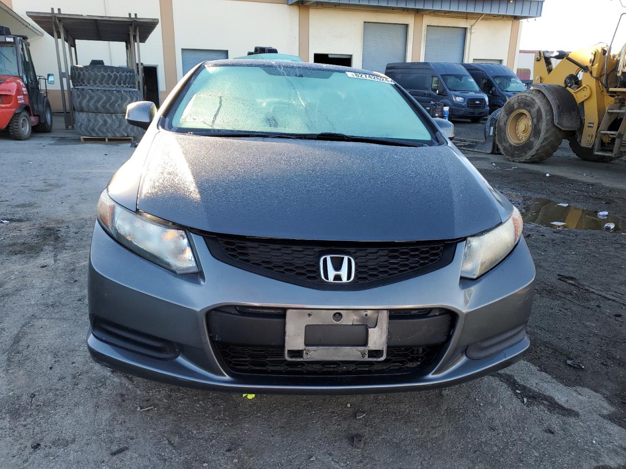 2012 Honda Civic VIN 2HGFG3B53CH524695 Copart auction photo, side damage thumbnail 5