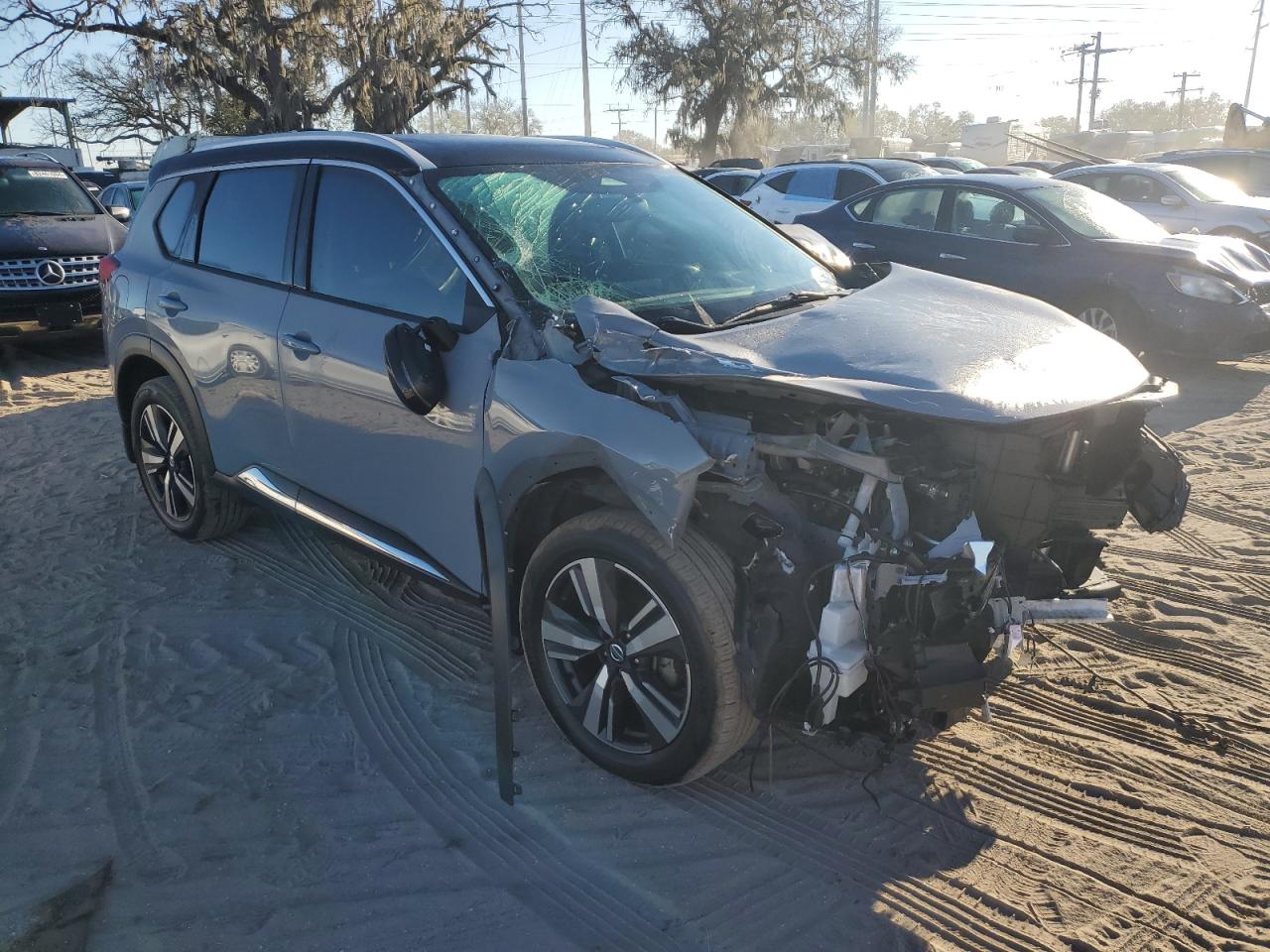2021 Nissan Rogue VIN JN8AT3CAXMW012715 Copart auction photo, front end damage thumbnail 4