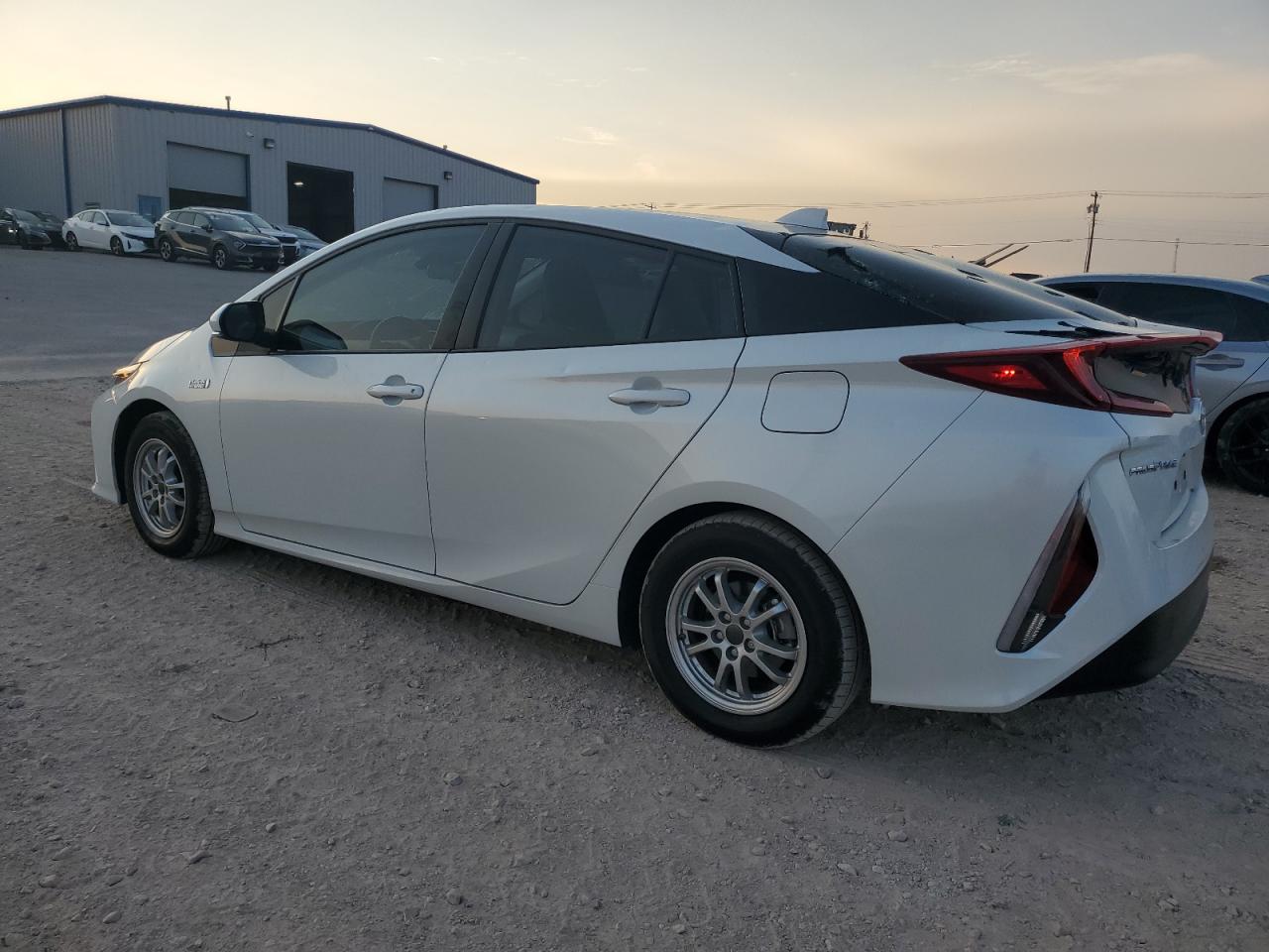 2021 Toyota Prius VIN JTDKAMFP7M3185816 Copart auction photo, hail / minor dent/scratches damage thumbnail 2