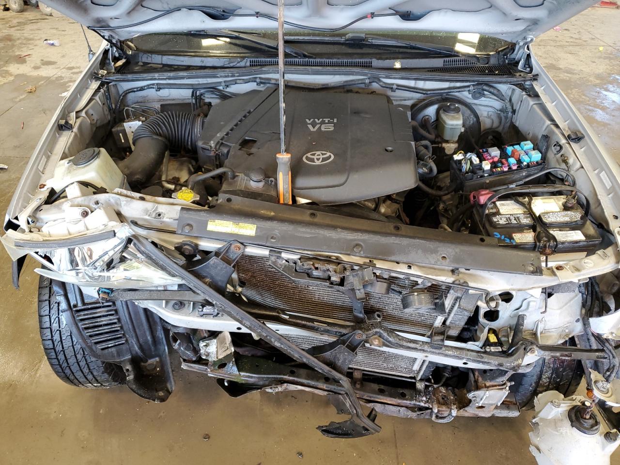 2008 Toyota Tacoma VIN 5TEUU42N78Z539104 Copart auction photo, front end damage thumbnail 11