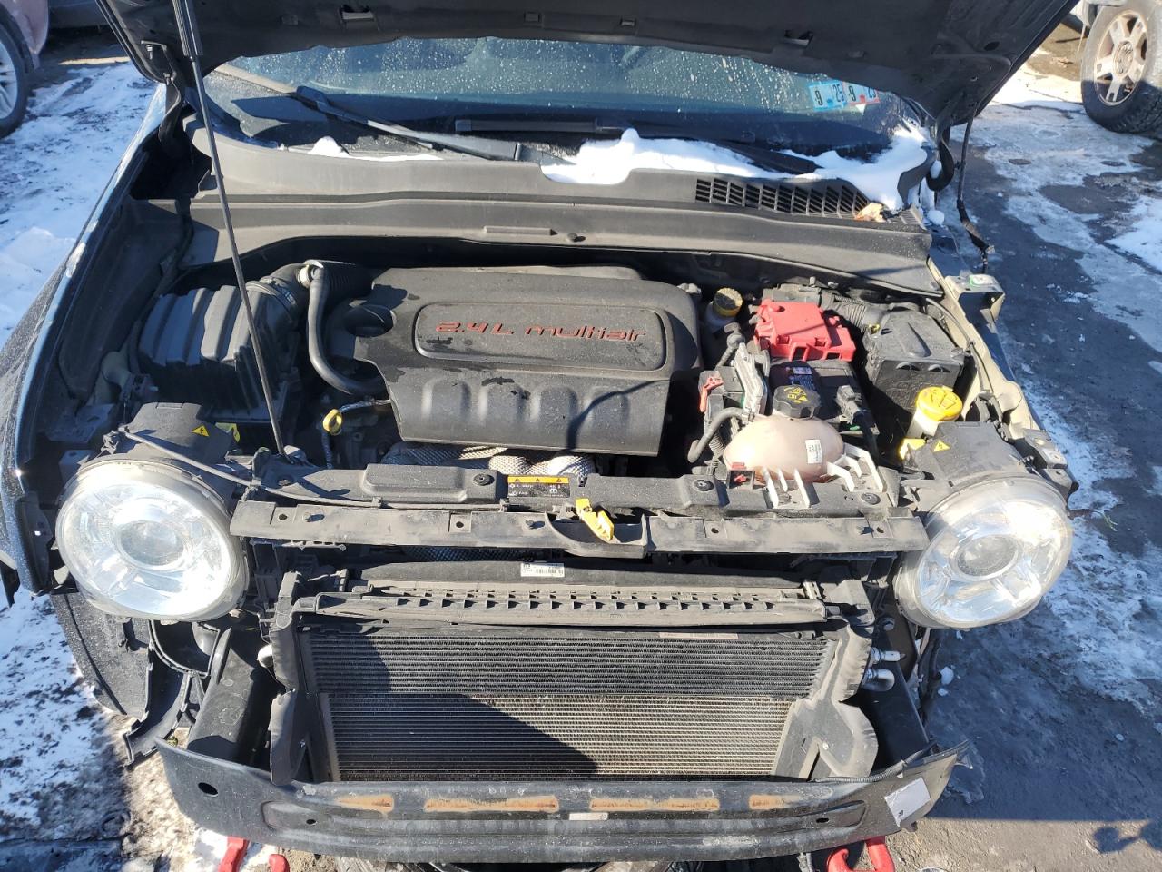 2018 Jeep Renegade VIN ZACCJBCB8JPH27787 Copart auction photo, front end / undercarriage damage thumbnail 12