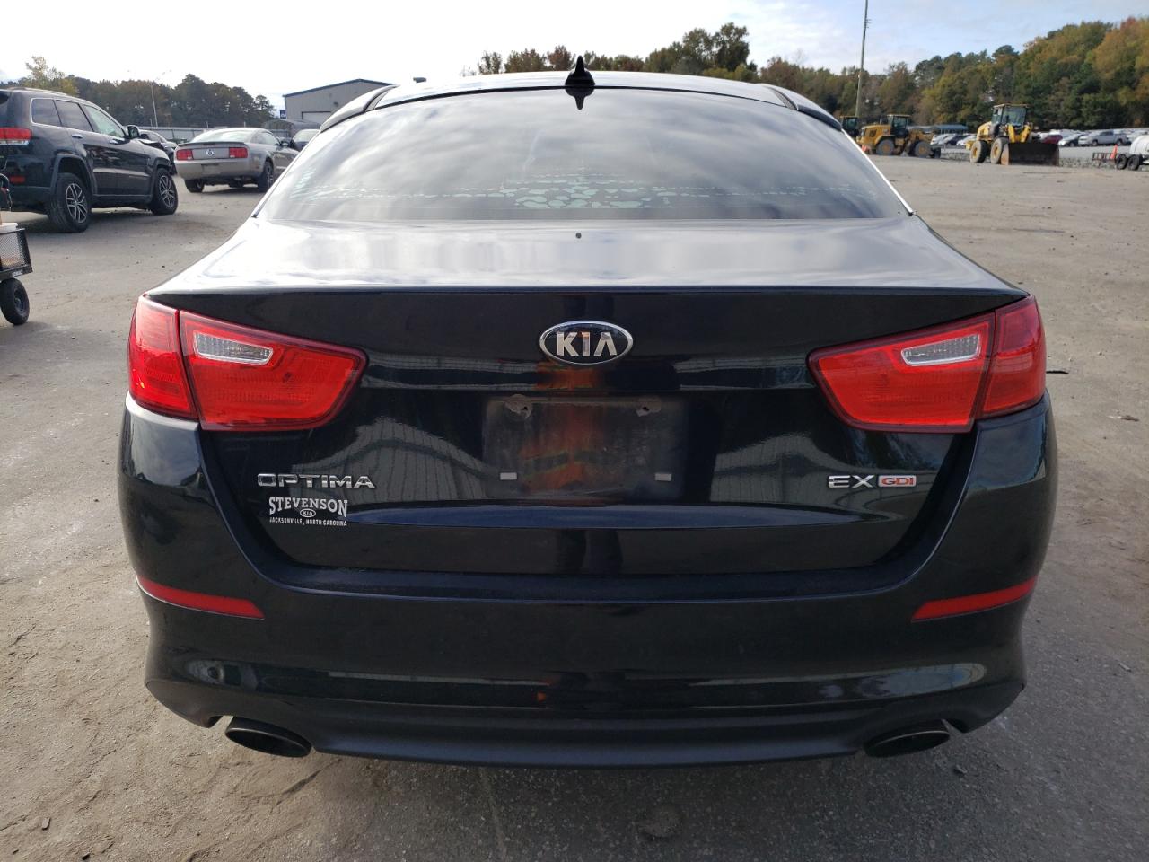 2014 KIA Optima VIN 5XXGN4A77EG284445 Copart auction photo, front end damage thumbnail 6