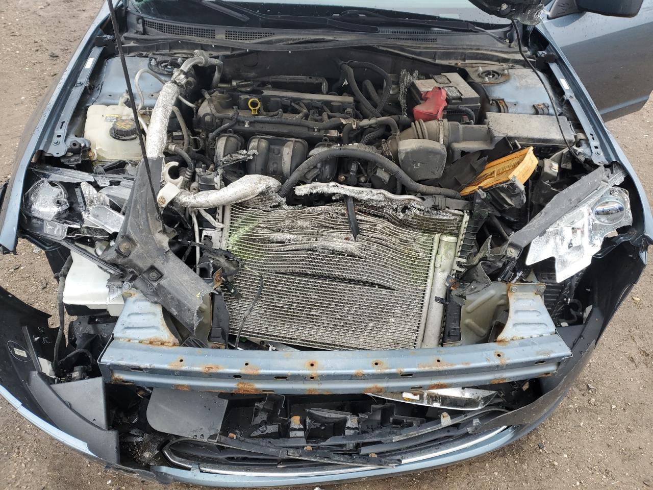 2011 Ford Fusion VIN 3FAHP0HA1BR278409 Copart auction photo, front end damage thumbnail 13