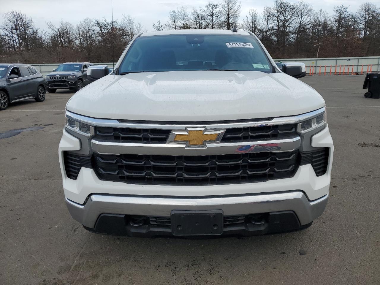 2023 Chevrolet Silverado VIN 1GCPDKEK1PZ140072 Copart auction photo, side / front end damage thumbnail 5
