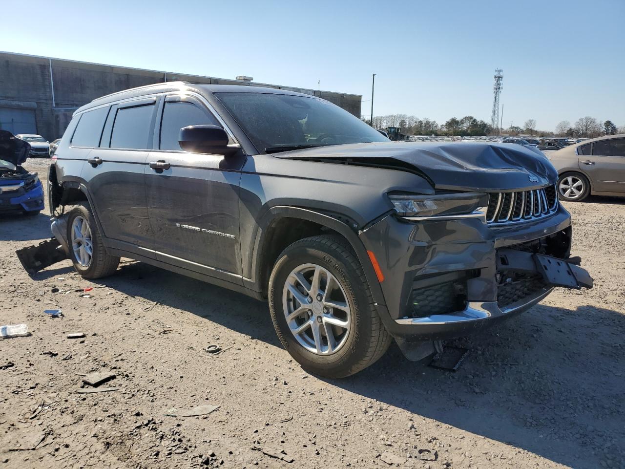 2021 Jeep Grand Cherokee VIN 1C4RJKAG4M8168761 Copart auction photo, front end / rear end damage thumbnail 4