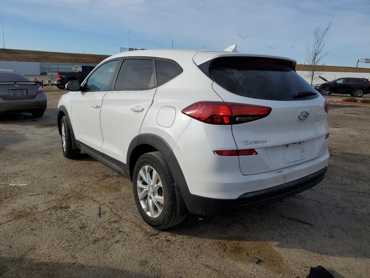 2019 Hyundai Tucson VIN KM8J23A49KU950348 Copart auction photo, front end damage thumbnail 2