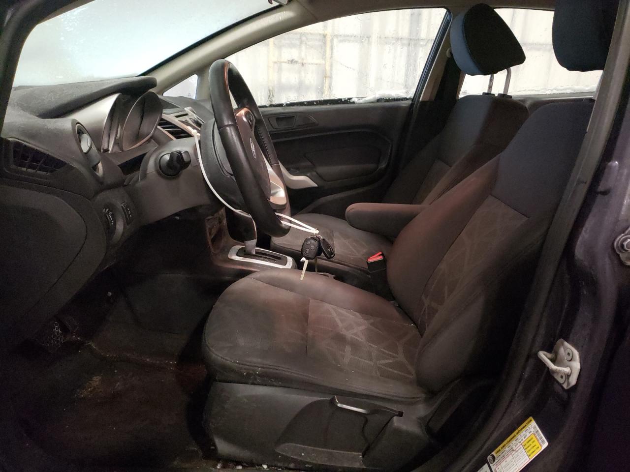 2013 Ford Fiesta VIN 3FADP4EJ3DM109289 Copart auction photo, front end / side damage thumbnail 7