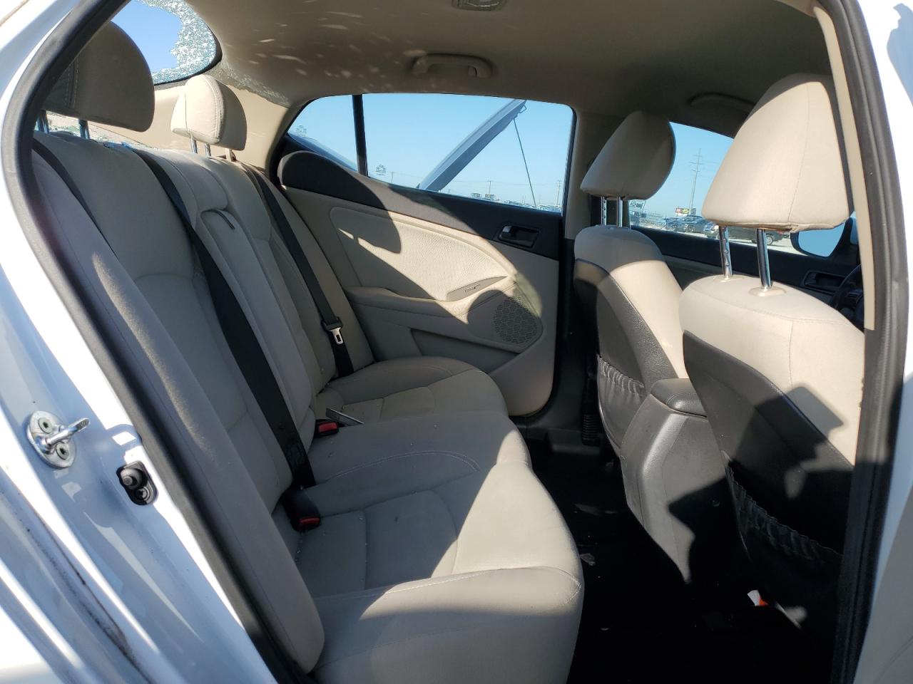 2014 KIA Optima VIN 5XXGM4A77EG338829 Copart auction photo, rear end / minor dent/scratches damage thumbnail 10