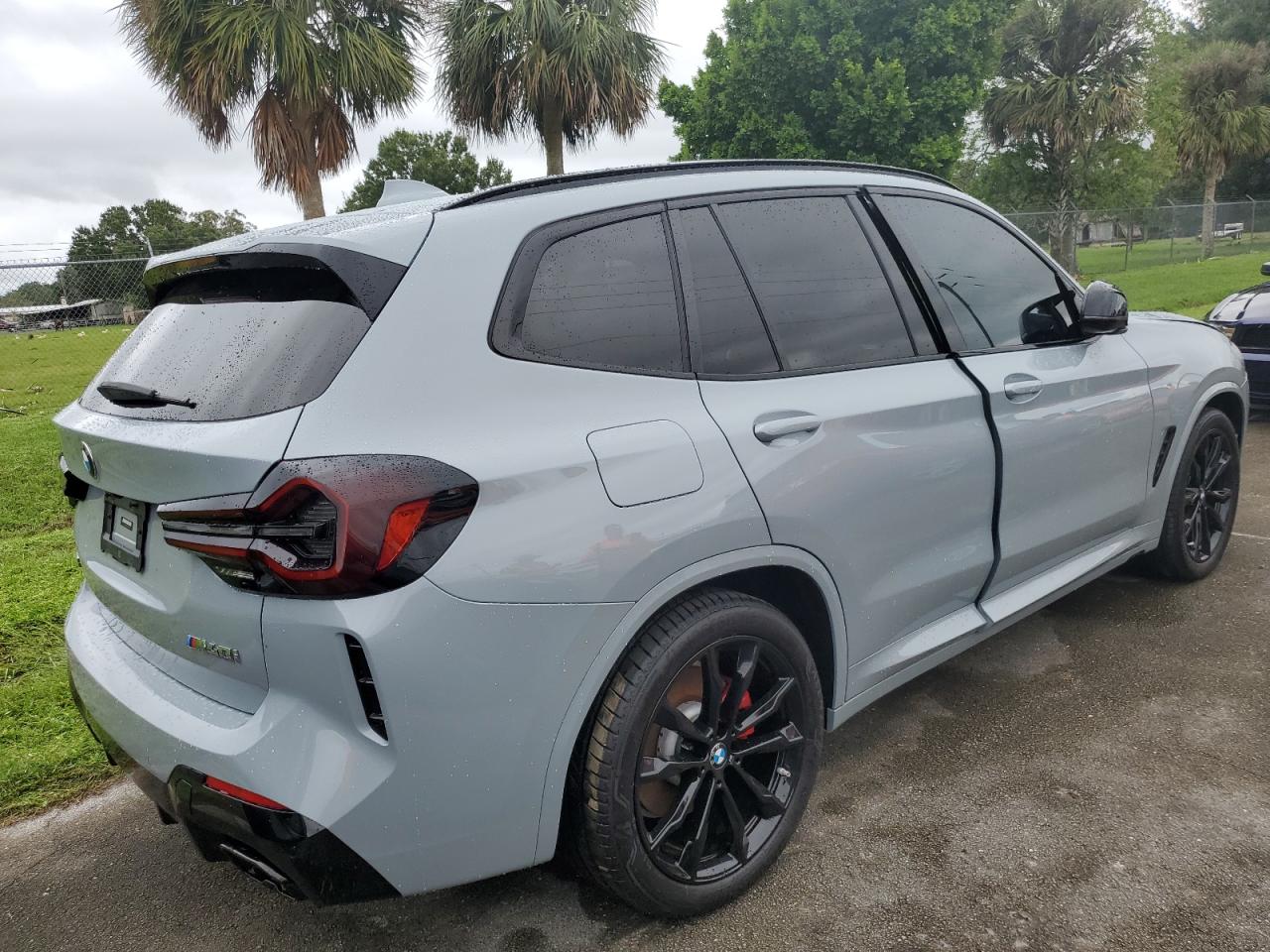 2023 BMW X3 M VIN 5UX83DP09P9P52856 Copart auction photo, water/flood damage thumbnail 3