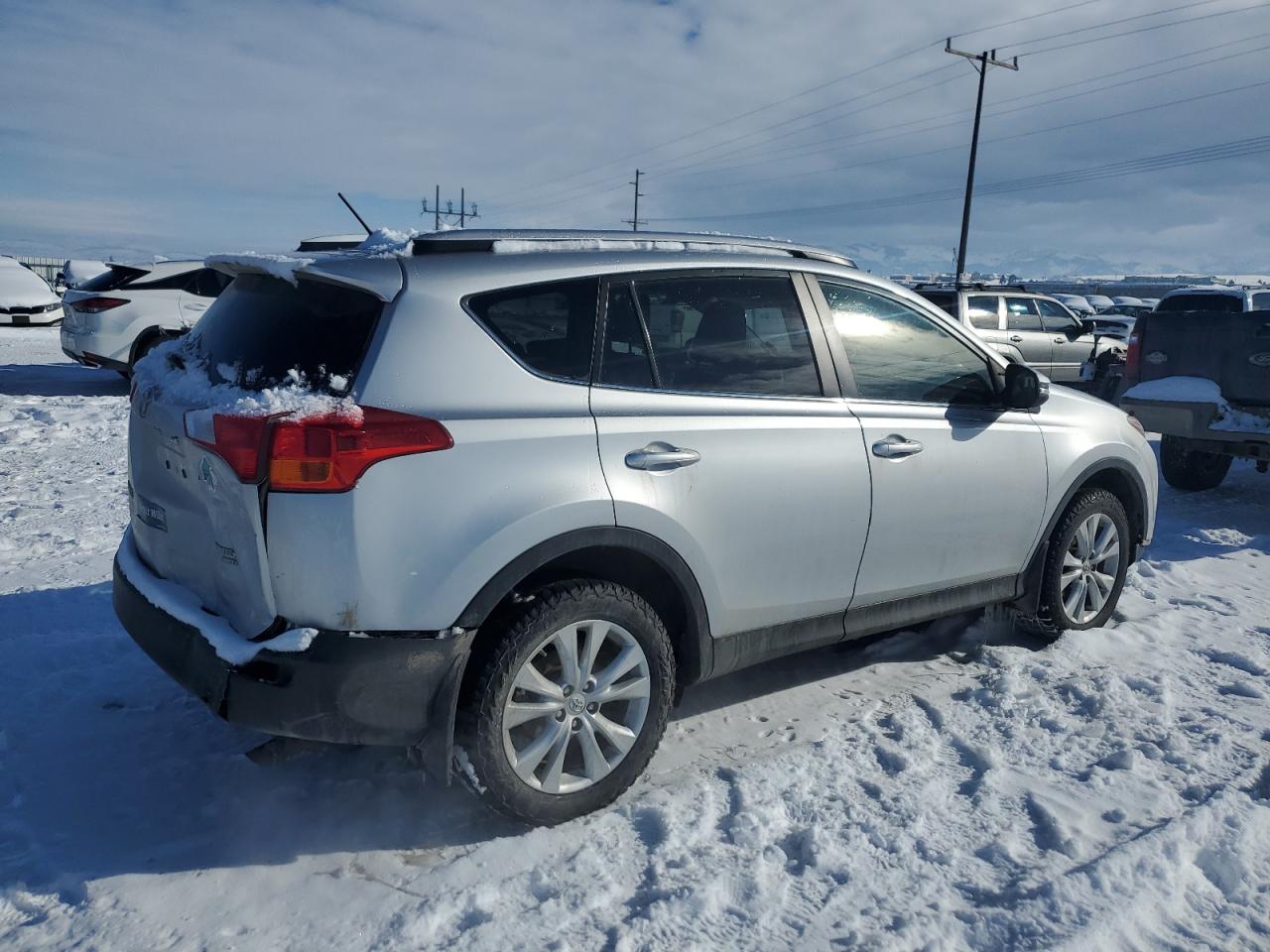 2013 Toyota RAV 4 VIN JTMDFREV5D5003137 Copart auction photo, rear end damage thumbnail 3