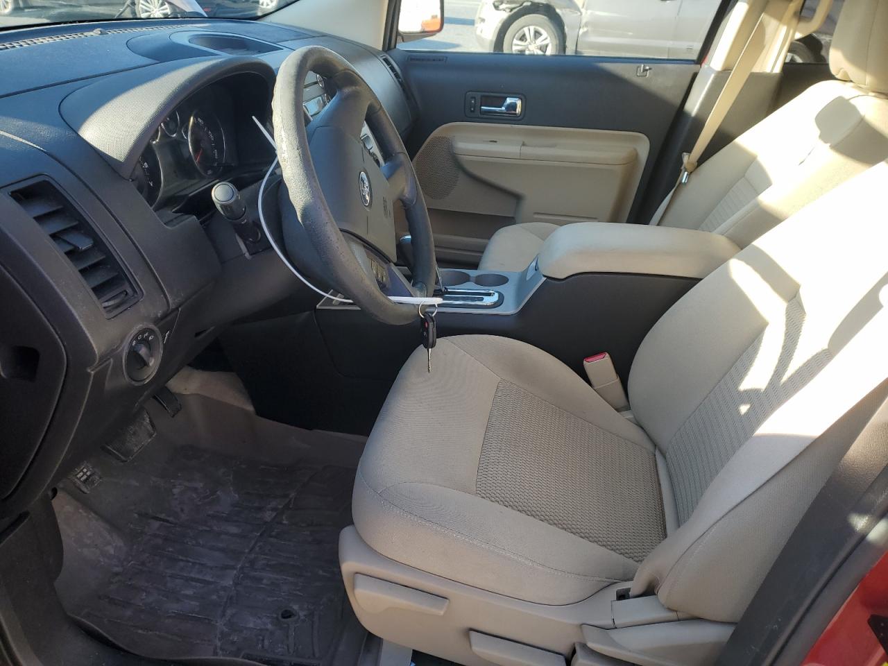 2008 Ford Edge VIN 2FMDK36C48BB37768 Copart auction photo, front end / undercarriage damage thumbnail 7