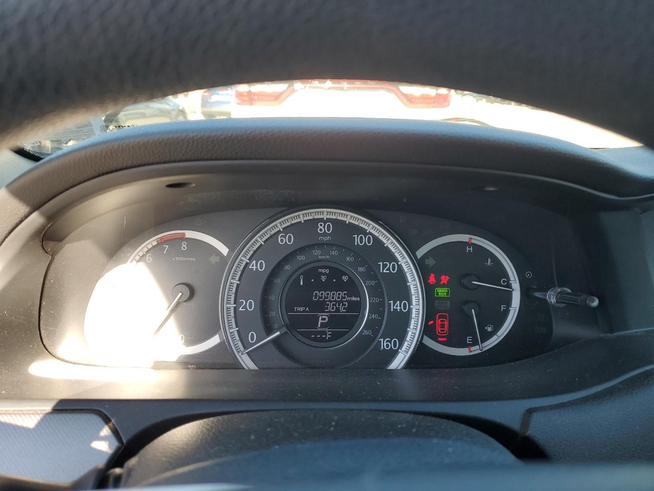 2014 Honda Accord VIN 1HGCR2F35EA298953 Copart auction photo, front end / rear end damage thumbnail 9