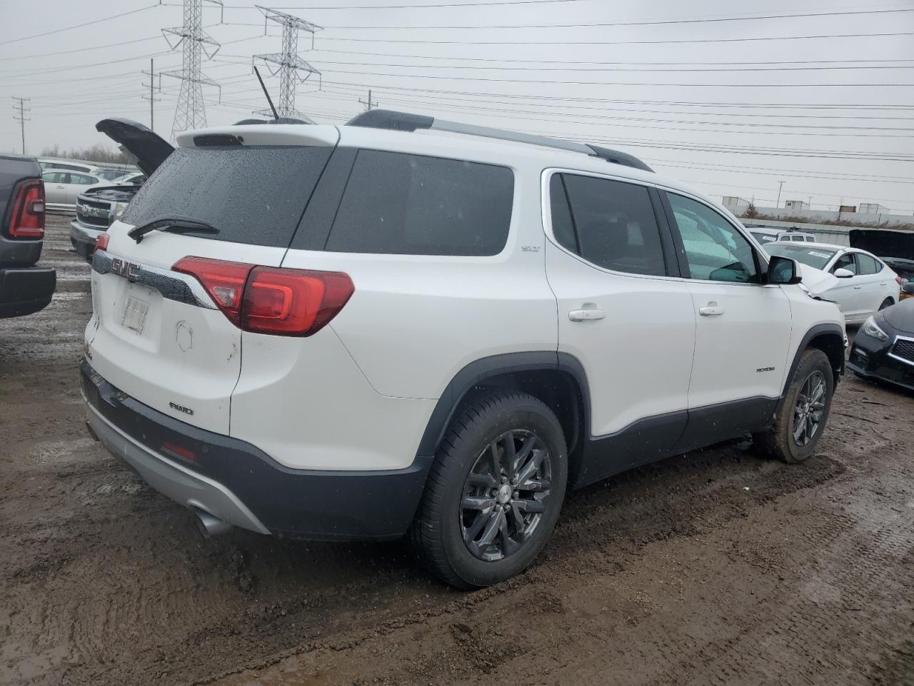 2019 GMC Acadia VIN 1GKKNULSXKZ170111 Copart auction photo, front end damage thumbnail 3