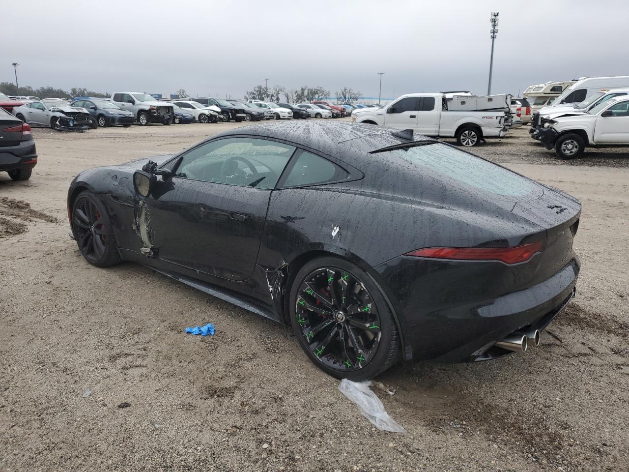 2024 Jaguar F-Type VIN SAJDF1EE3RCK85266 Copart auction photo, side damage thumbnail 2